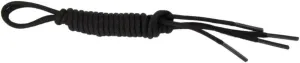 3mm Black Waxed Shoelaces Round Laces for Brogues Long-lasting 120cm Pair