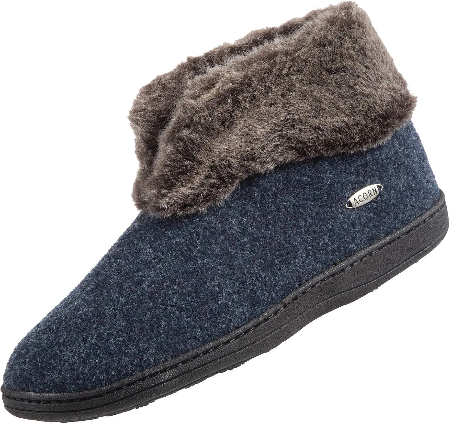 Acorn Women's Faux Chinchilla Bootie II Slipper