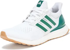 adidas Men's Ultraboost 1.0 DNA Sneaker, White/Collegiate Green/Gum, 9
