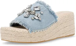 Anne Klein Women's Carmela Wedge Sandal