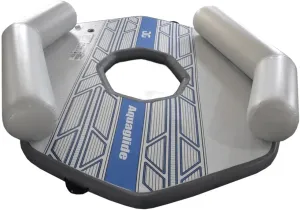 Aquaglide Backside Lounge – Recreational Floating Dock Island for Lake, Boat, Pool, Beach – Spacious Seating for Up to 4 People – Connect to Aquaglide Lakefront Slides with Interlock System