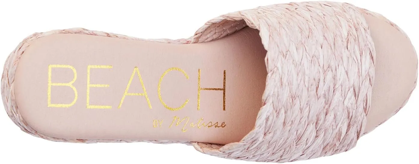 BEACH by Matisse Womens Peony Platform Espadrille Casual Sandals Casual High Heel 3" & Up