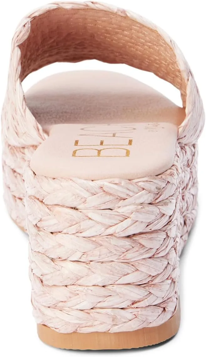 BEACH by Matisse Womens Peony Platform Espadrille Casual Sandals Casual High Heel 3" & Up