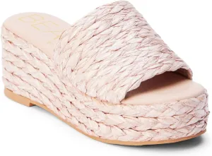 BEACH by Matisse Womens Peony Platform Espadrille Casual Sandals Casual High Heel 3" & Up