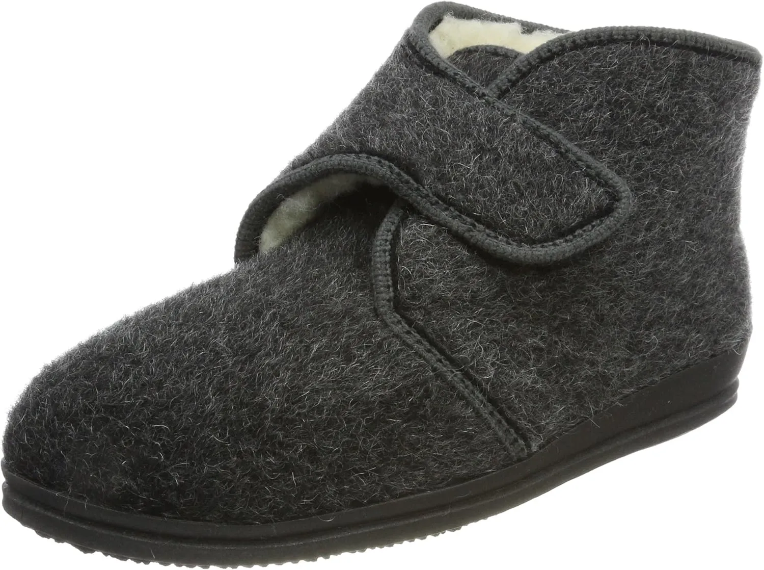 Beck Herren^Herren Hausschuhe Hi-Top Slippers, Grau, 40 EU