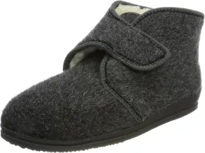 Beck Herren^Herren Hausschuhe Hi-Top Slippers, Grau, 40 EU
