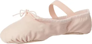 Bloch Dance Girl's Dansoft Ii Leather Split Sole Ballet Shoe/Slipper, Theatrical Pink