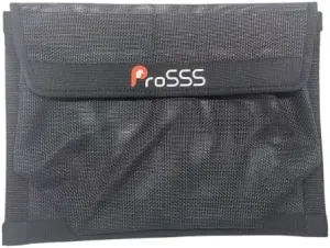 Boat 13.7" * 9.8" Self-Adhesive Storage Mesh Bag,Marine Organizer for Tools, Gear & Accessories,Waterproof Strong Adhesive Backing, Easy to Install & Remove