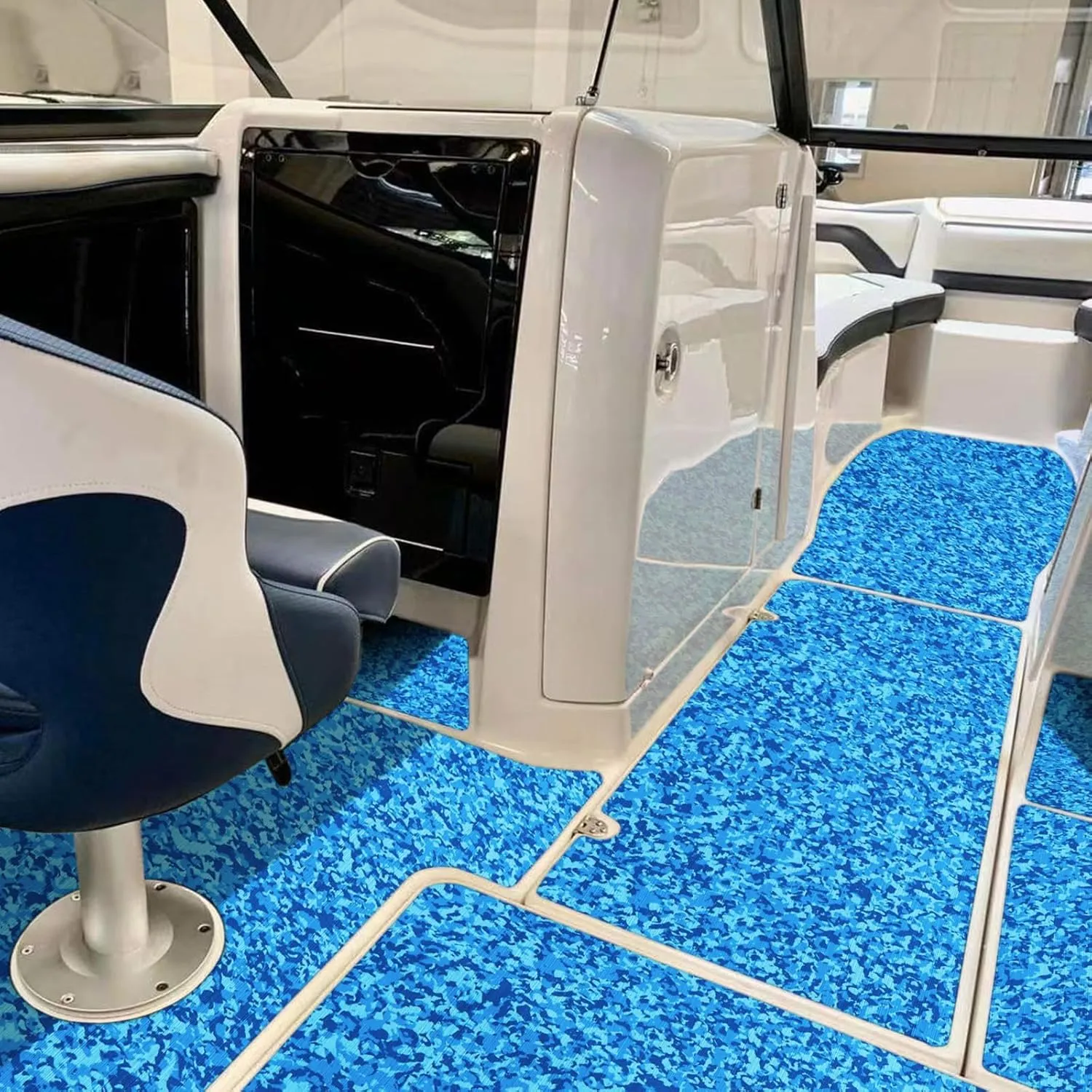 Boat Flooring EVA Foam Boat Decking Sheet Self Adhesive Marine Flooring Brushed Camo Marine Carpet for Boats Yacht Kayak Decking Cushioning Cooler Seating Helm Pad Swimming RV Golf Cart Non Slip Pad