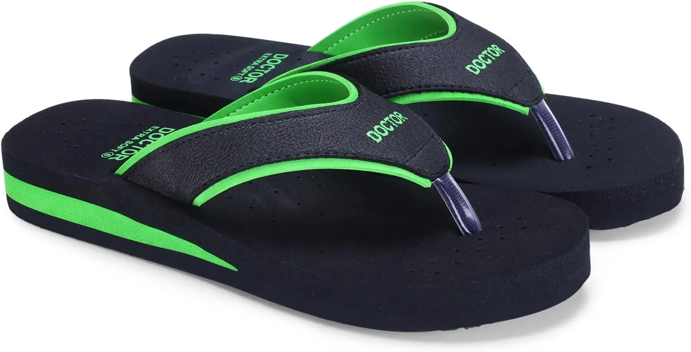 Care Diabetic Orthopedic Pregnancy Flat Super Comfort Dr Flipflops and House Slippers For Women's and Girl's D-18