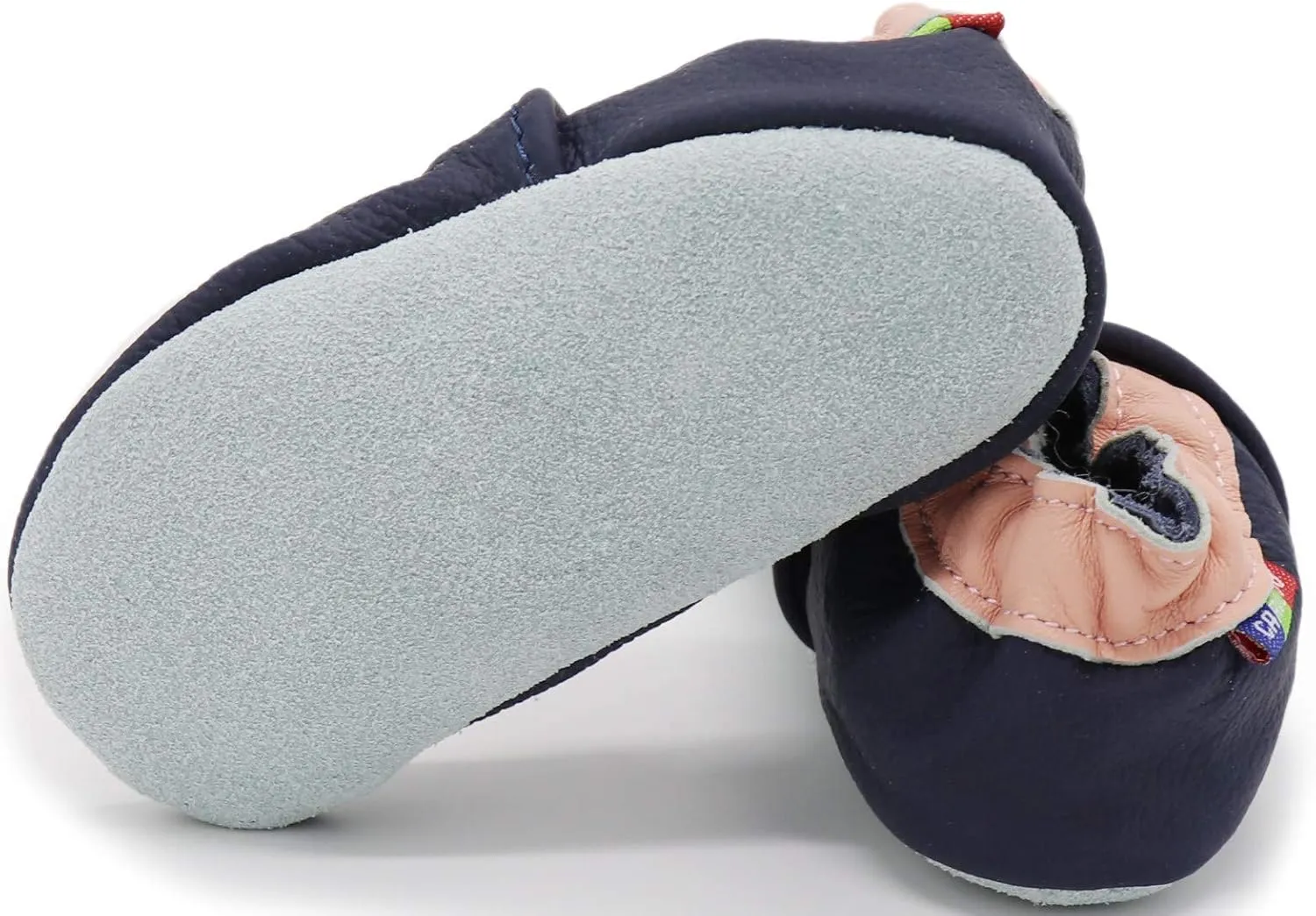 Carozoo Toddler Kids Unisex Slipper Animal Flower Soft Sole Leather Baby Shoes