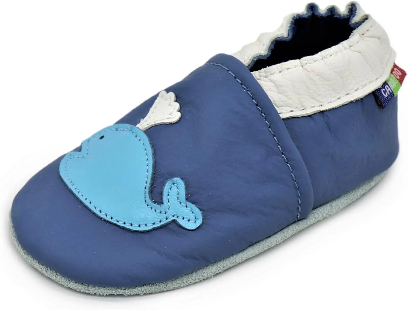 Carozoo Toddler Kids Unisex Slipper Animal Flower Soft Sole Leather Baby Shoes