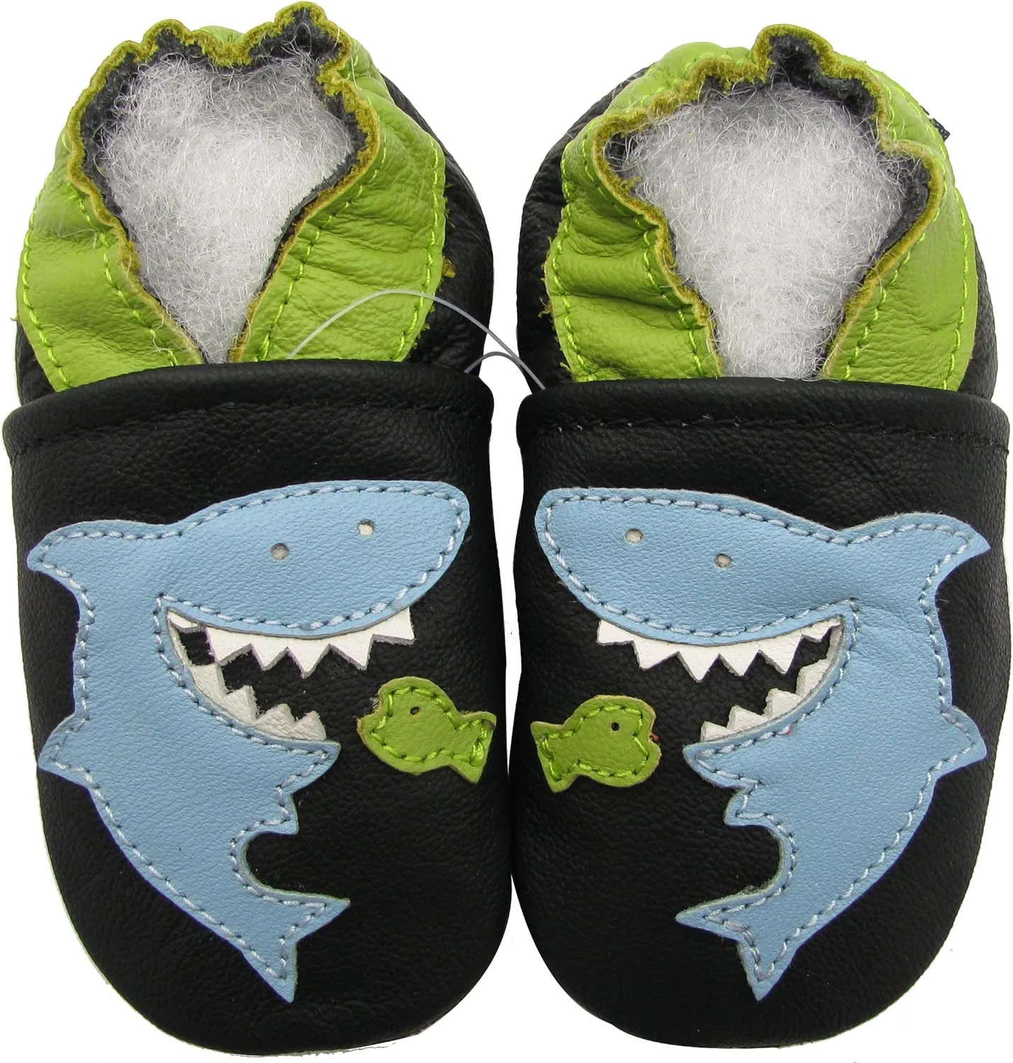 Carozoo Toddler Kids Unisex Slipper Animal Flower Soft Sole Leather Baby Shoes