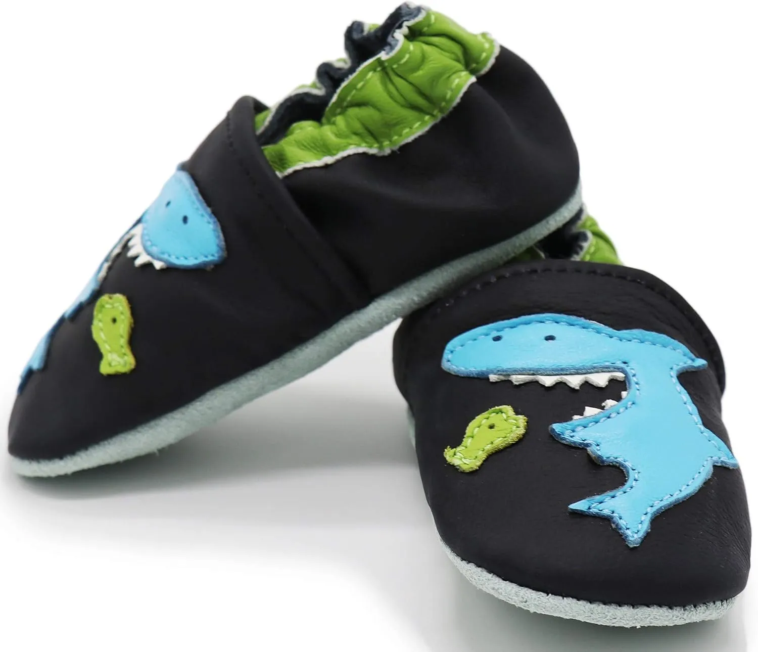 Carozoo Toddler Kids Unisex Slipper Animal Flower Soft Sole Leather Baby Shoes