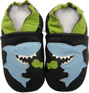 Carozoo Toddler Kids Unisex Slipper Animal Flower Soft Sole Leather Baby Shoes