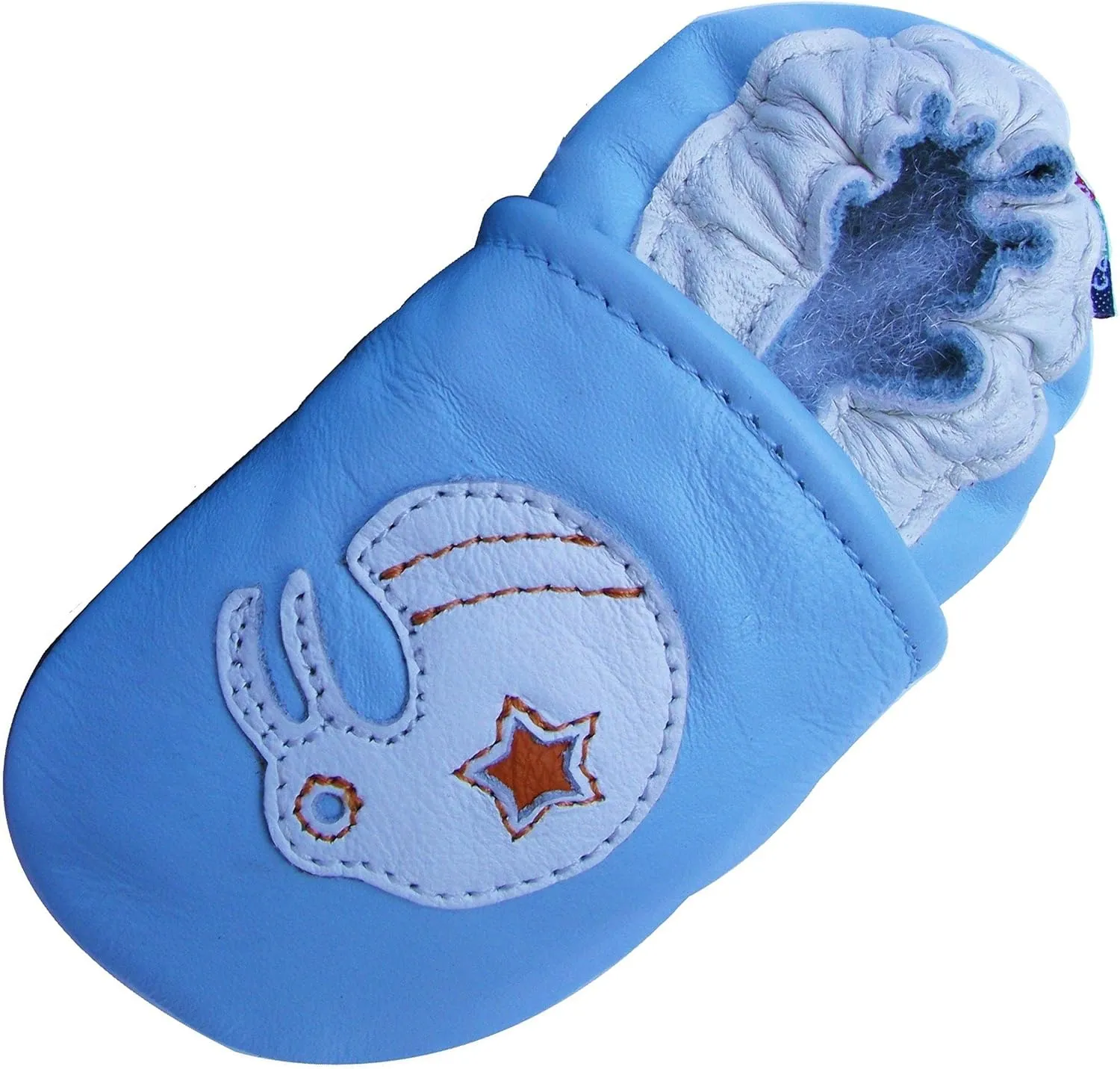 Carozoo Toddler Kids Unisex Slipper Animal Flower Soft Sole Leather Baby Shoes