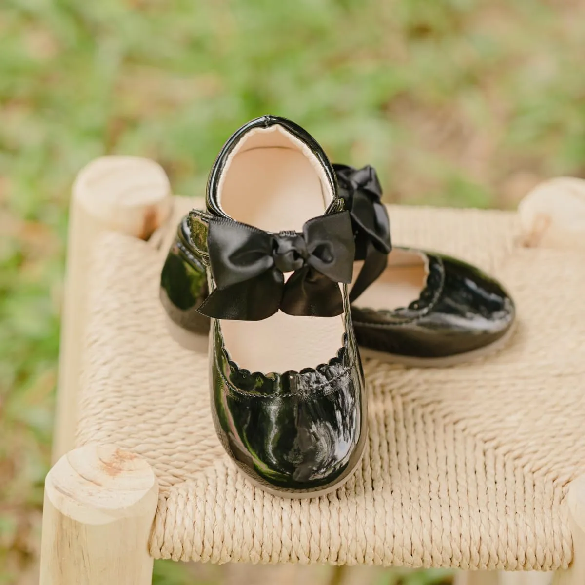 CENCIRILY Toddler Little Girls Flower Dress Shoes Mary Jane Ballet Flats Easter Party School Princess Wedding Shoes