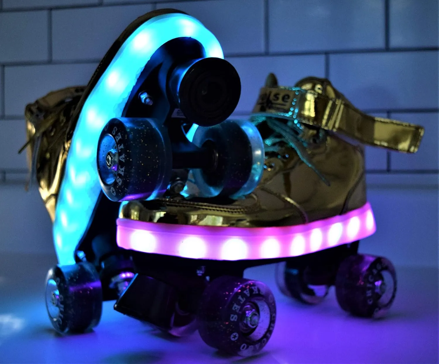 Chicago Skates Pulse Light Up Quad Skates