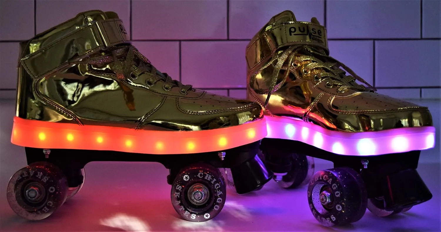 Chicago Skates Pulse Light Up Quad Skates