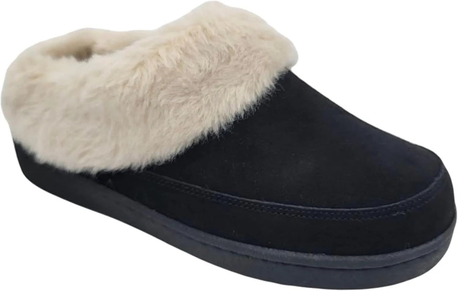 Clarks Women's, Faux Fur Lined Slipper Clog
