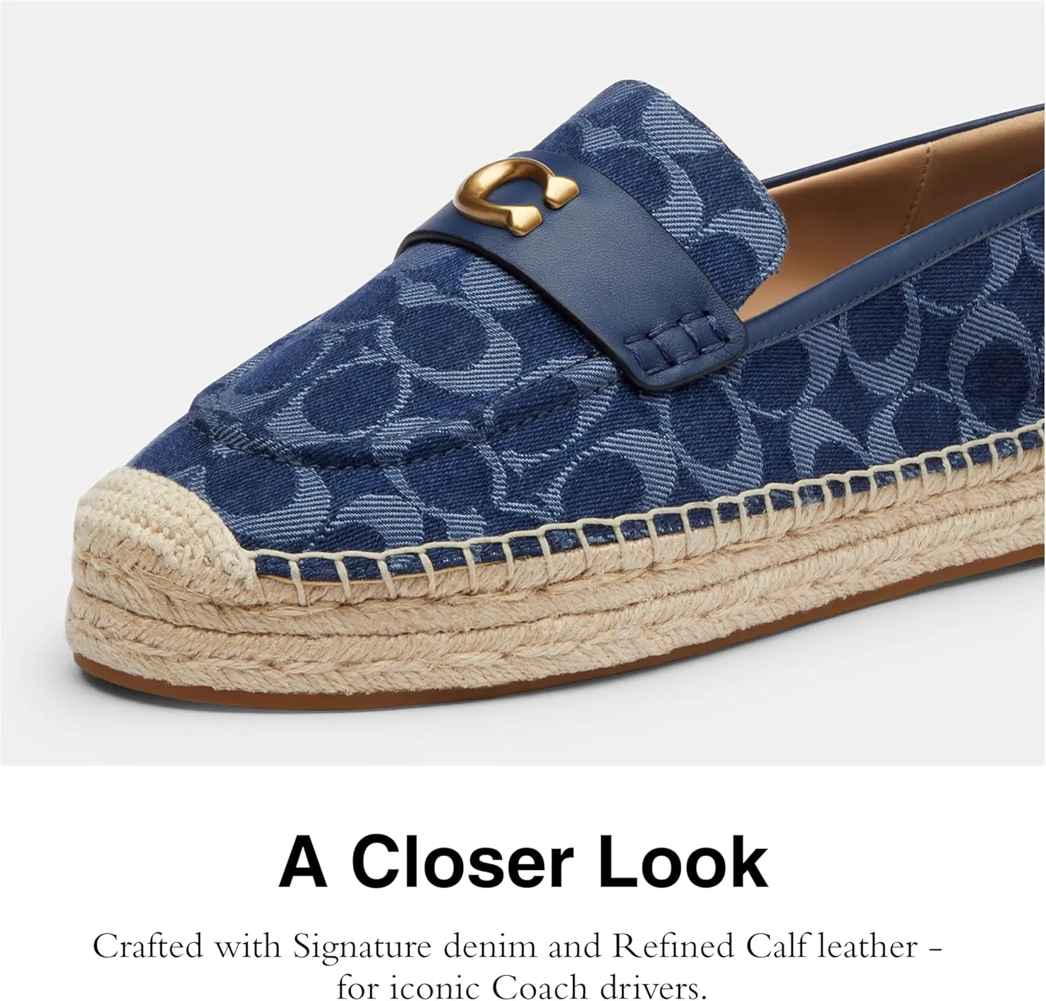 Coach Women's Camilla Signature C Espadrille Loafer