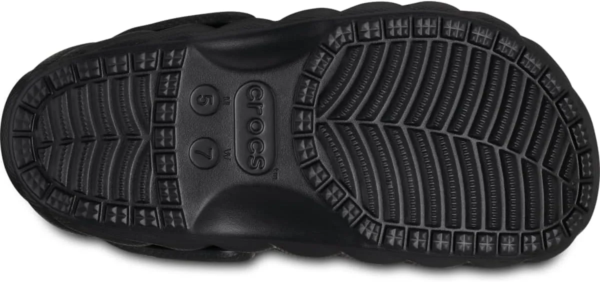 Crocs Unisex-Adult Classic Lined Overpuff & Geometric Clogs, Fuzzy House Slippers