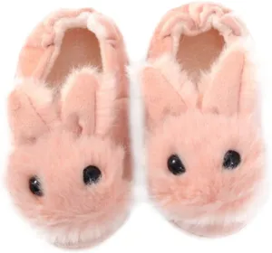Cute Boys and Girls Slippers Bunny Shape Warm Winter Slippers (size 13/14)