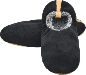 DICUIRD Mens Slipper Socks With Non Skid Bottoms, Warm Slipper Socks With Grippers For Men, Fuzzy House Fabric Slippers