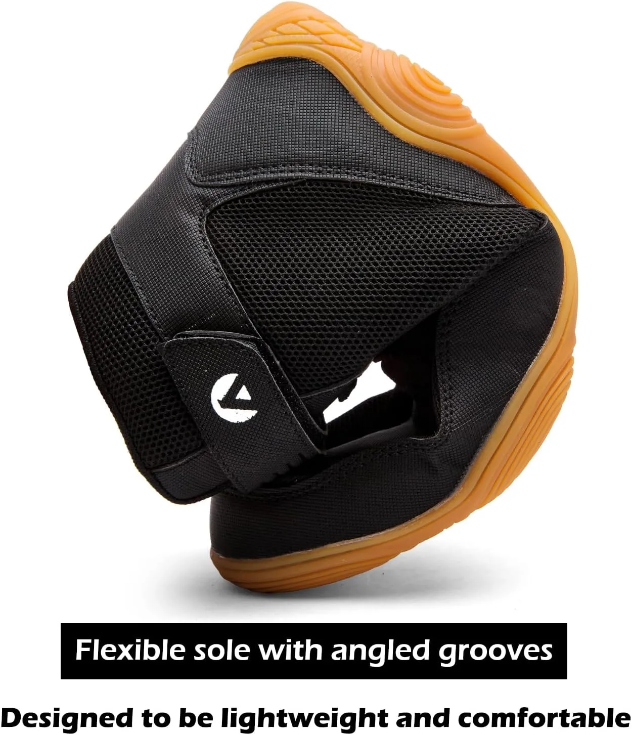 DimaiGlobal Men's Wrestling Shoe Fitness Sneaker Boxing Shoes Zero Drop Sole High Top Fighting Shoes Taekwondo Karate Martial Arts Training Shoes