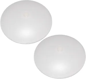 Dream lighting RV 12volt LED Ceiling Lights Interior Trailer Boat Dome Light with Switch 4000K Pure White Lighting 5.4W 4.5inch Pack of 2