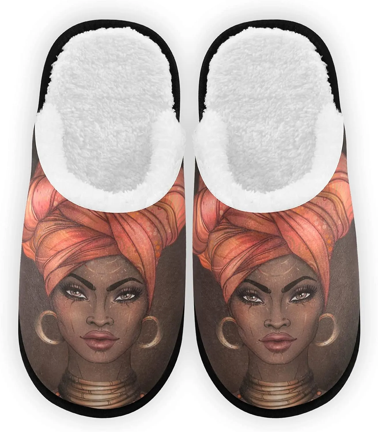 Dussdil Winter Spa Slippers Home House Slippers for Women Men Travel Slipper Soft Memory Foam Slipper Non Slip for Hotel Bedroom Shoes Slippers