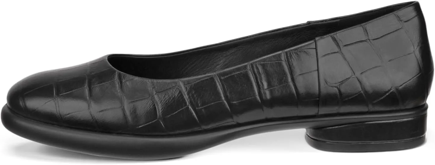 ECCO Women's Sculpted Luxe Ballerina Ballet Flat