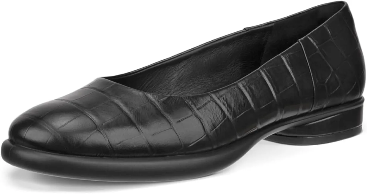 ECCO Women's Sculpted Luxe Ballerina Ballet Flat