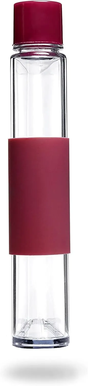 Flat Water Bottle 13 oz, Leak Proof and Slim Water Bottle Design, The Purse Water Bottle, Cute Water Bottles made for Women and Men, BPA Free Square Water Bottle