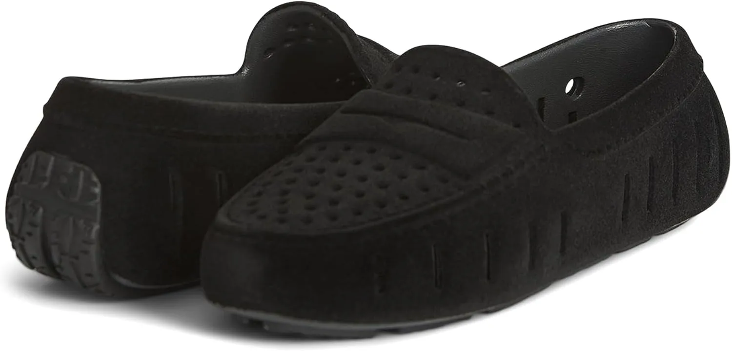 Floafers Women's Posh Driver Faux Suede Boat Shoe