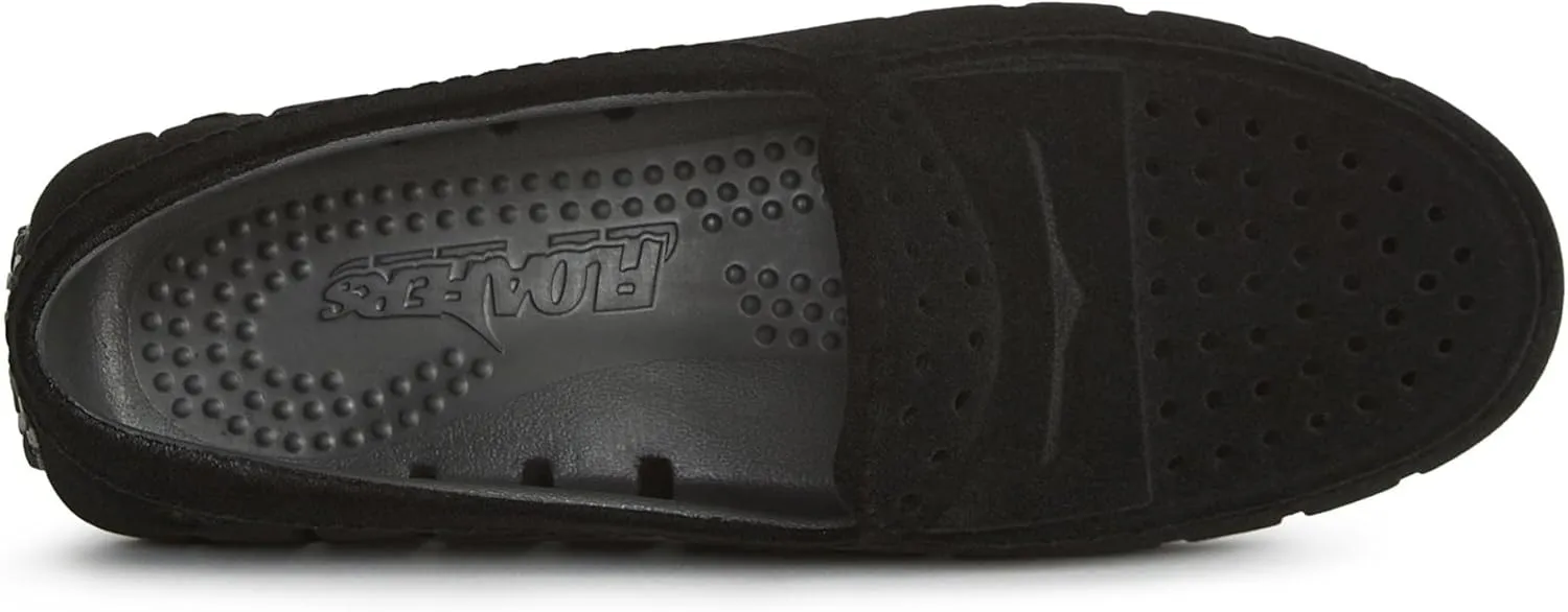 Floafers Women's Posh Driver Faux Suede Boat Shoe