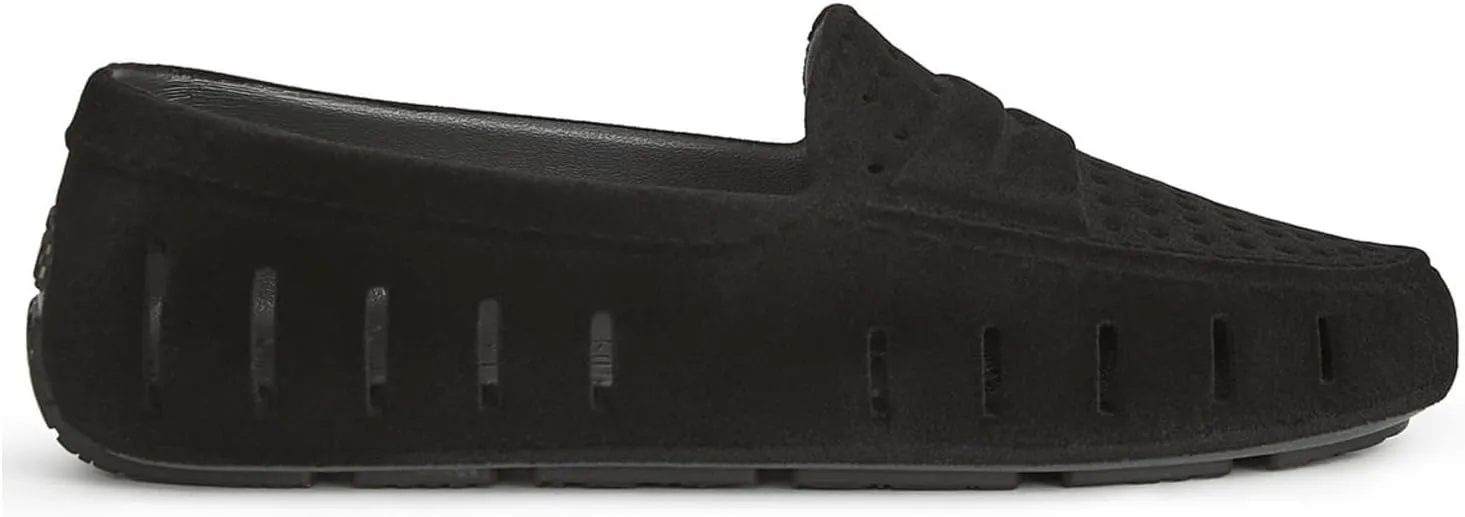 Floafers Women's Posh Driver Faux Suede Boat Shoe