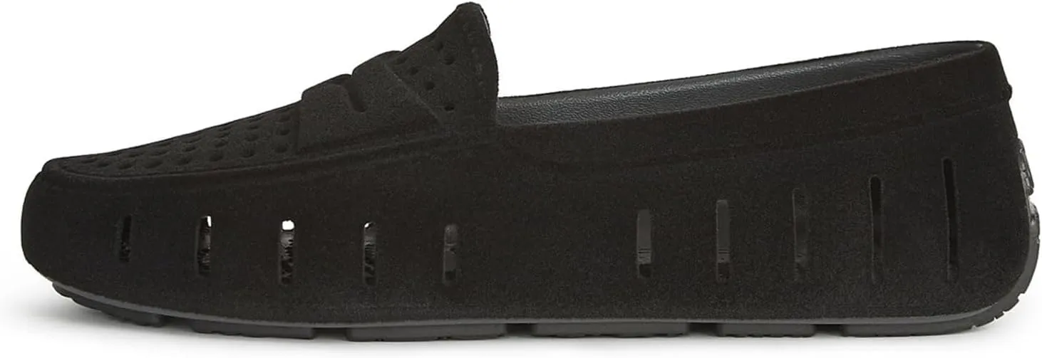 Floafers Women's Posh Driver Faux Suede Boat Shoe