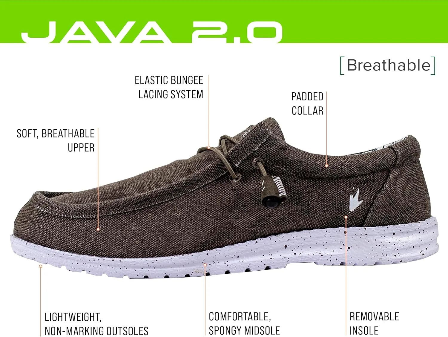 FROGG TOGGS Men's Java Casual Shoe
