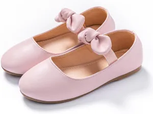 Girls Ballet Flats Dress Shoes Mary Jane Wedding Party Shoes Flower Bridesmaids Princess Shoes Flats