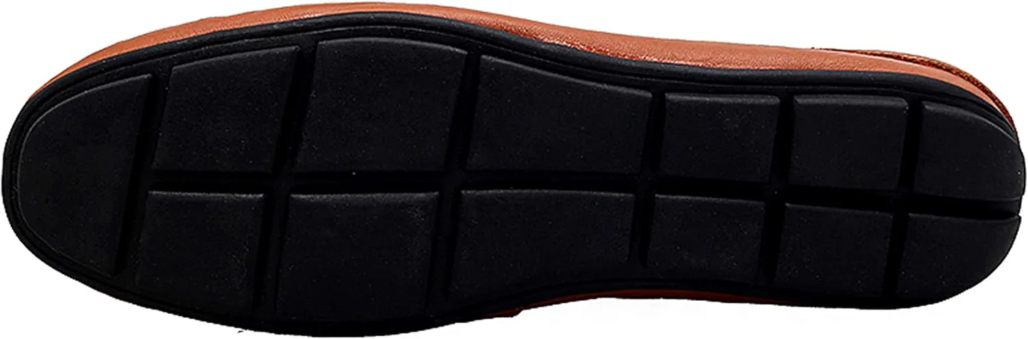 Go Tour Mens Mules Clog Slippers Breathable Punching Leather Slip on Shoes Casual Loafers