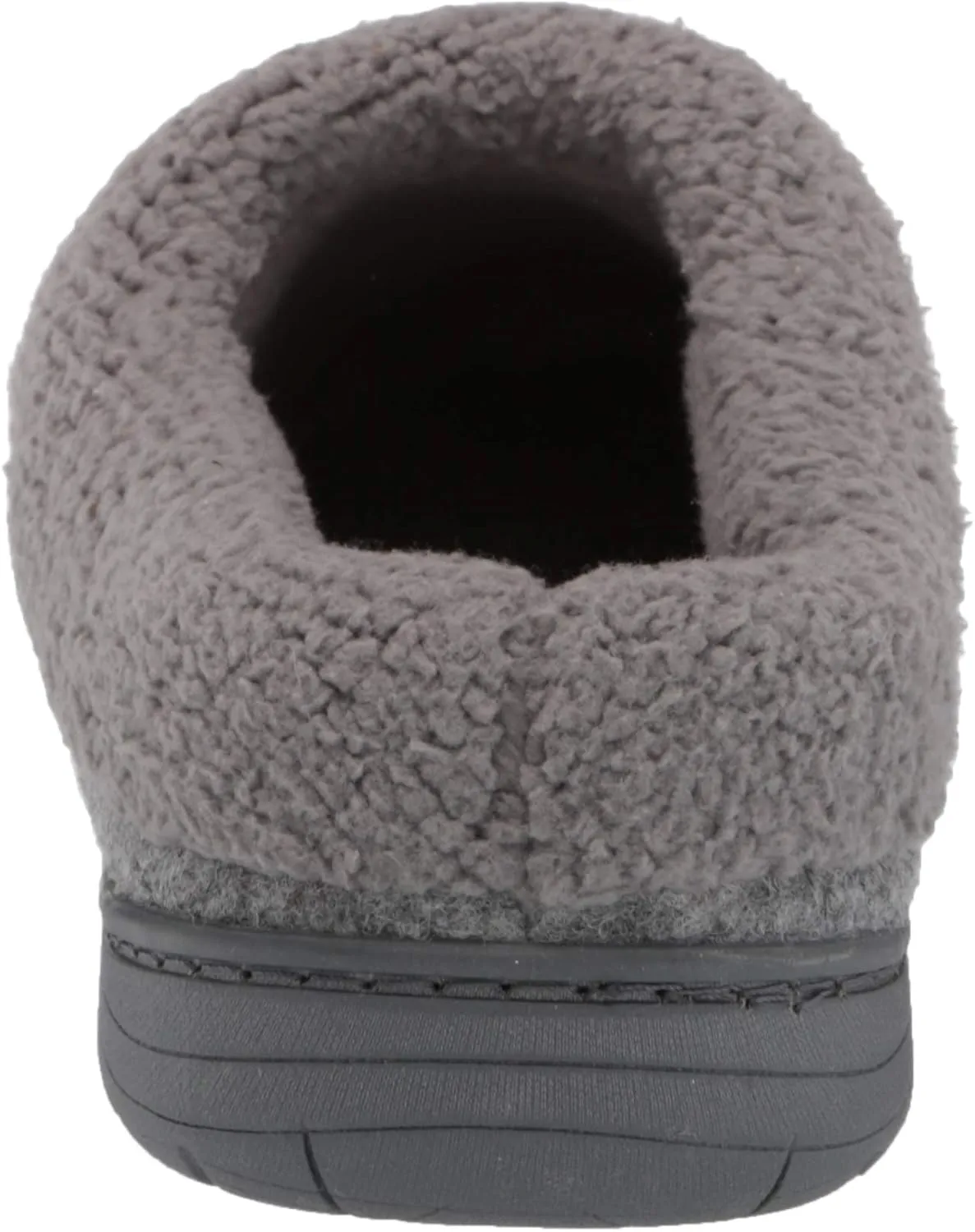 Hanes Men's Felt Clog Slipper Shoe - Memory Foam Indoor Outdoor Sole