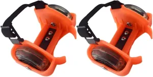 HEMOTON 1Pair Glowing Roller Shoe Wheels Adjustable Light Up Skating Accessory for Adults for Outdoor Fun and Active Play Eye Catching Design for All Ages