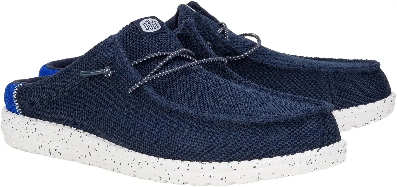 Hey Dude Men's Wally Slip Varsity, Men’s Shoes, Men's Slip-on Loafers, Comfortable & Light-Weight