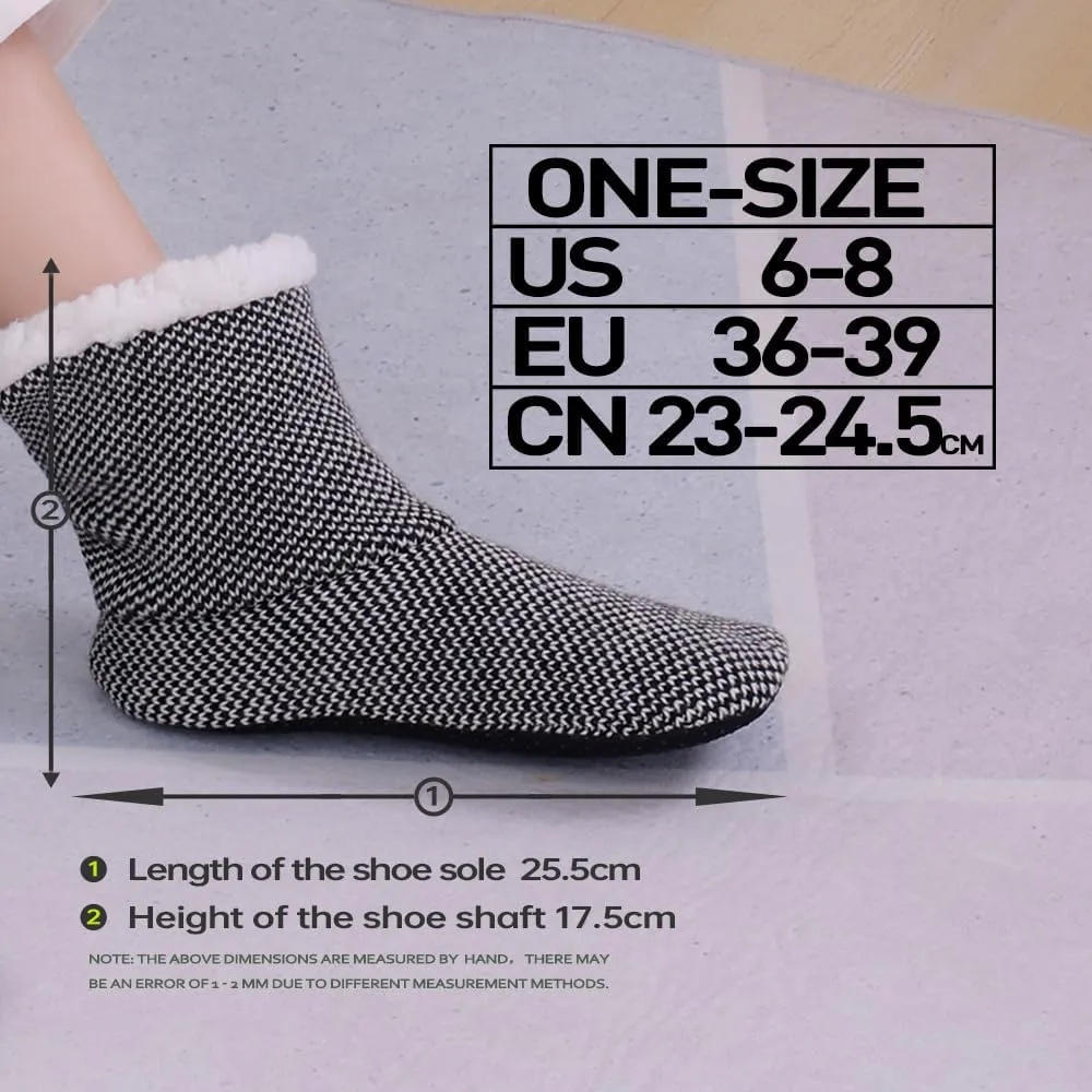 home Non slip floor socks,foot protection covers,Slippers Thick velvet,autumn and winter warm foot protection covers