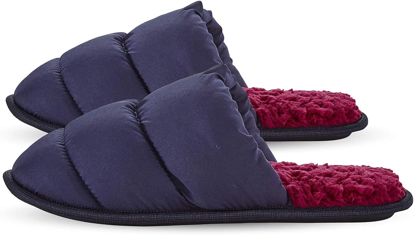 HUE Women's Fashion Slide Slippers with Hard Sole