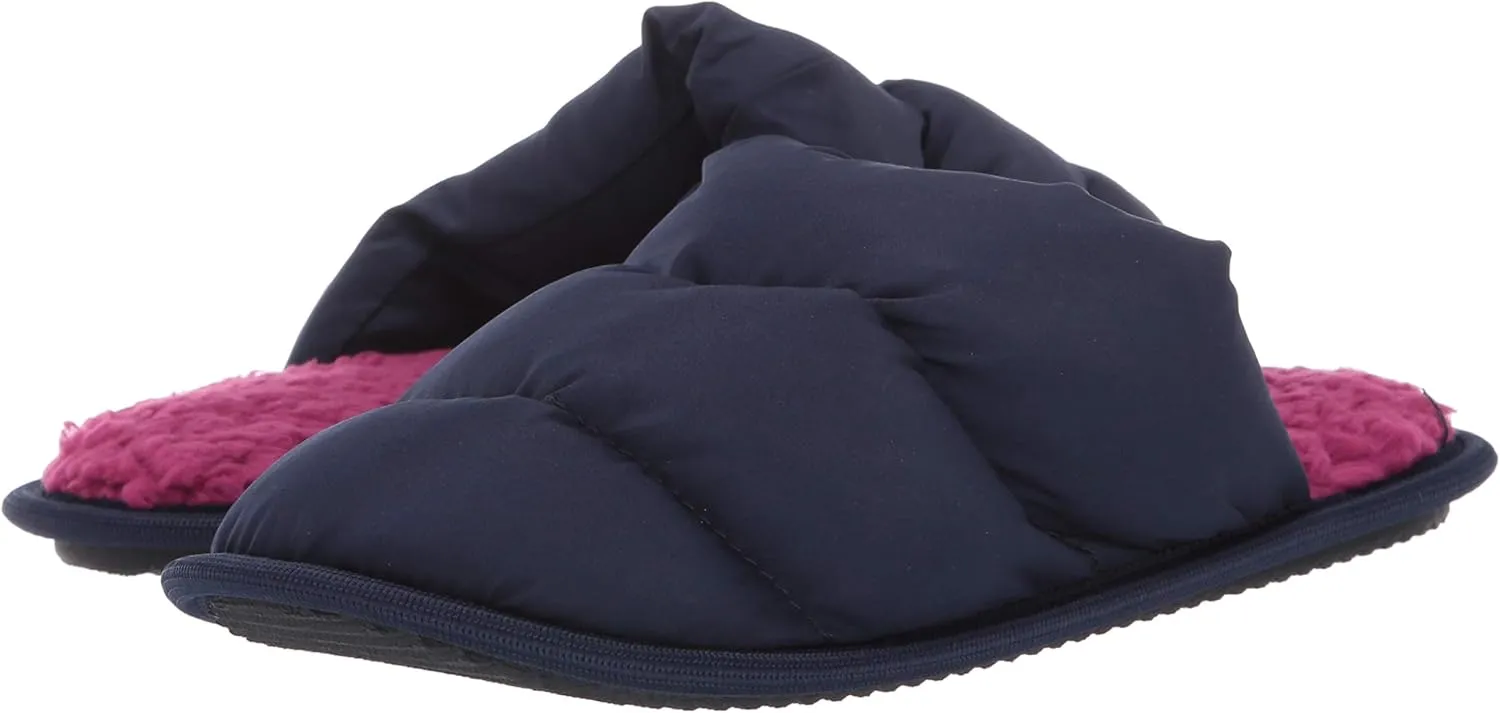 HUE Women's Fashion Slide Slippers with Hard Sole