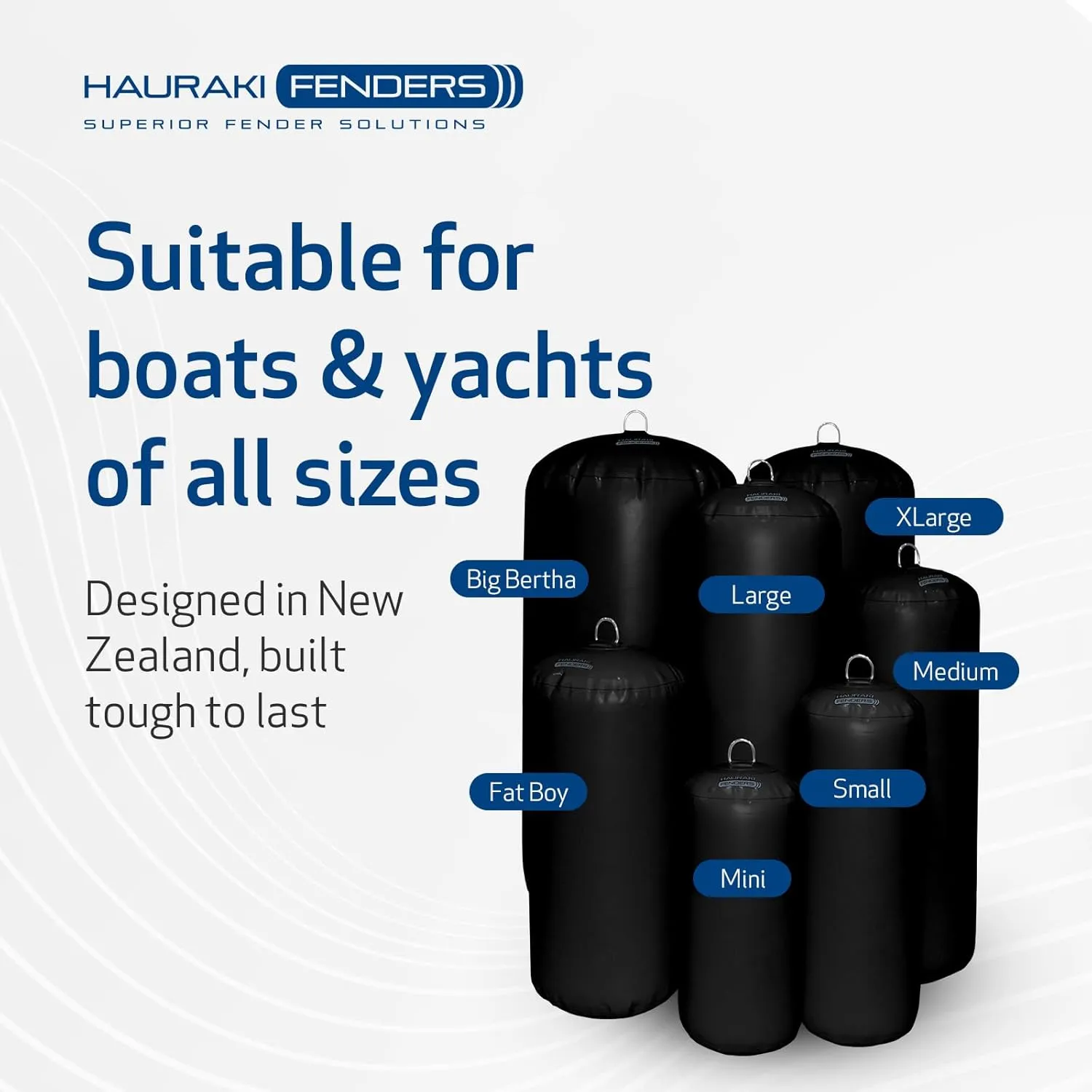 Inflatable Boat Fenders for Boats and Yachts Deflatable for Easy Storage - Designed Heavy Duty for Horizontal and Vertical Use