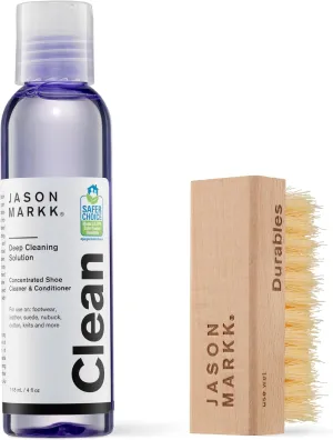 Jason Markk Shoe Cleaning - Shoe & Sneaker Care Sets: Essential Kit, Starter Kit & Box - Deep Cleaning Solution Kits