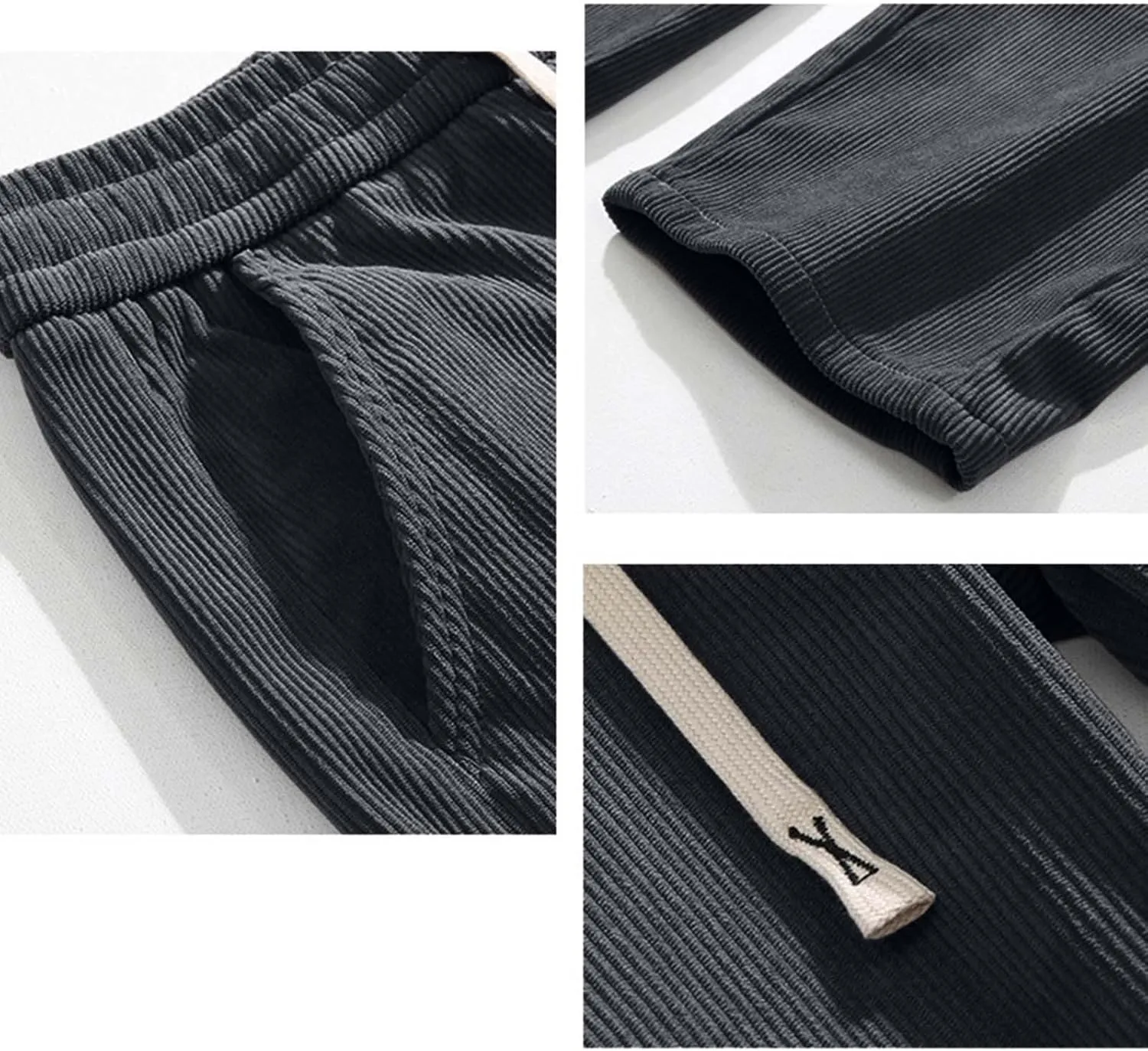 Joggers for Men Slim-Fit Joggers Sweatpant Plain Sport Cargo Combat Pant Soft Jogging Sweat